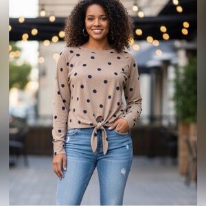 Verigous Various | Tops | New Perch By Blue Pepper Wpolka Dots | Poshmark